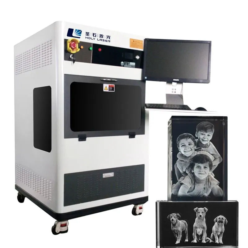 3D Crystal underjordiska lasergraveringsmaskin